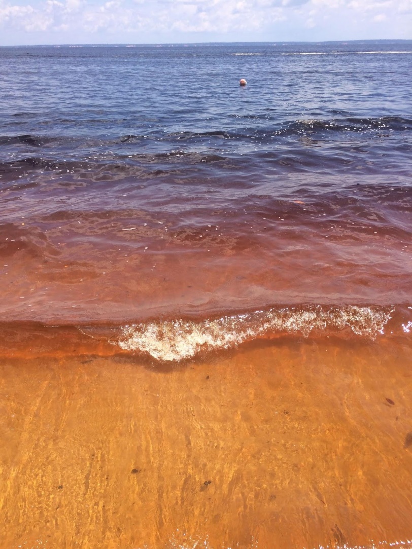 Plage de Praia da Lua aux milles couleurs