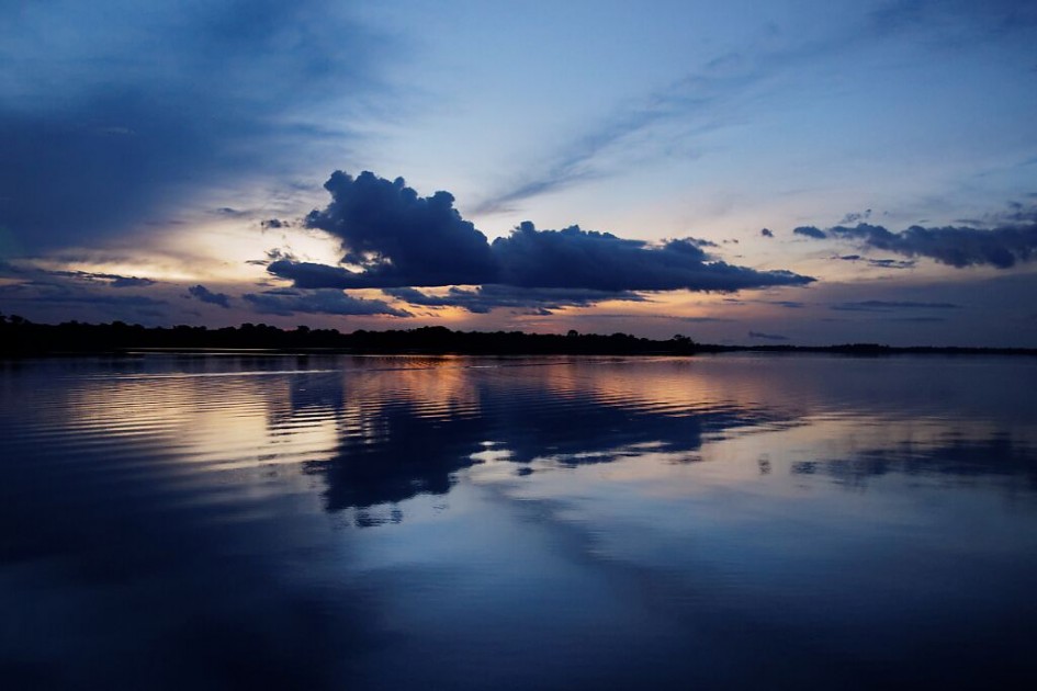 reflets fleuve amazonie brésil